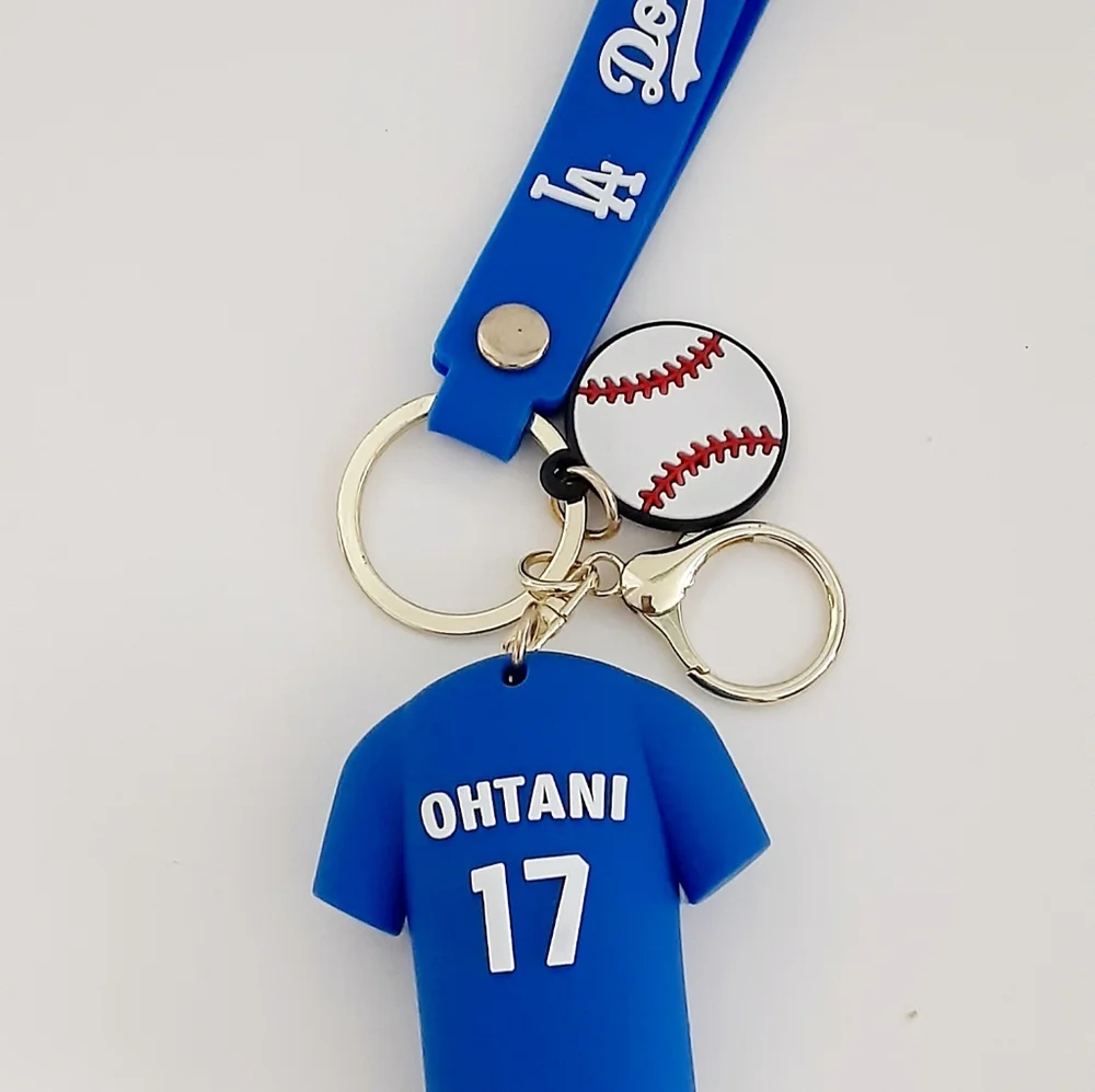 Blue LA Dodgers Keychain - Picture 2 of 4